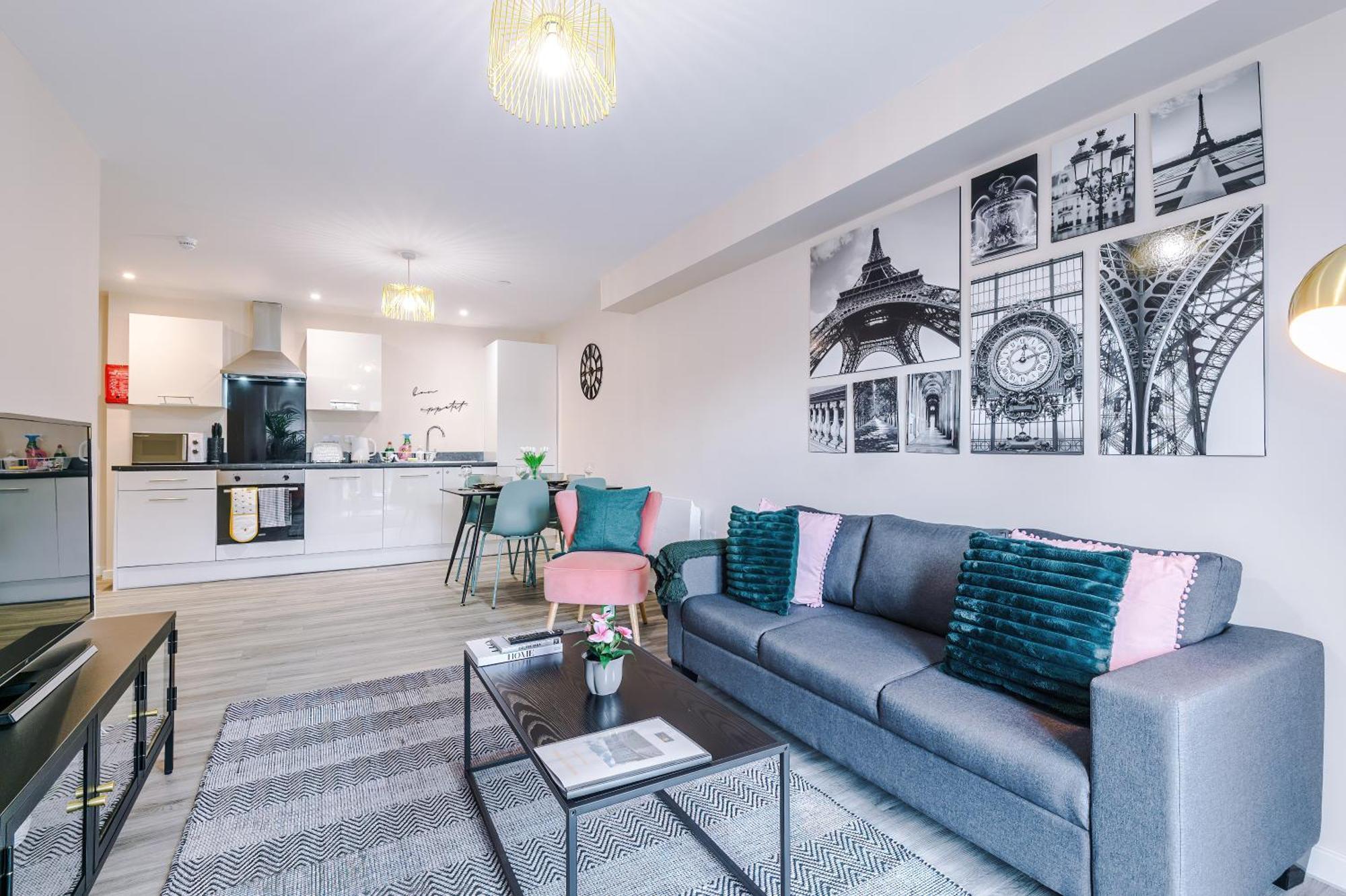 Deluxe New Build 2 Bedroom 2 Bathroom Apartment - Free Secure Parking Manchester Extérieur photo