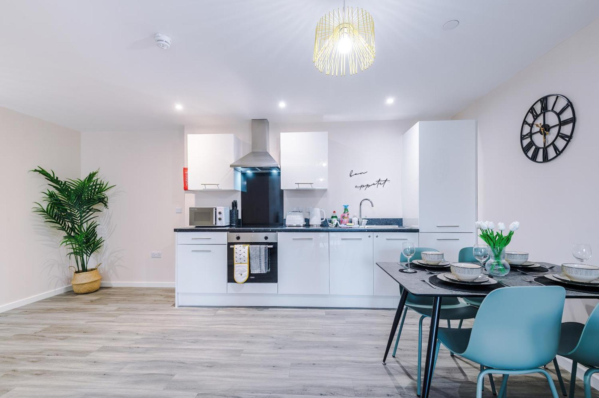 Deluxe New Build 2 Bedroom 2 Bathroom Apartment - Free Secure Parking Manchester Extérieur photo
